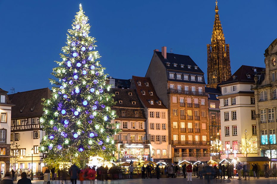 Heute ist es die Eröffnung der Weihnachtshauptstadt Straßburg!