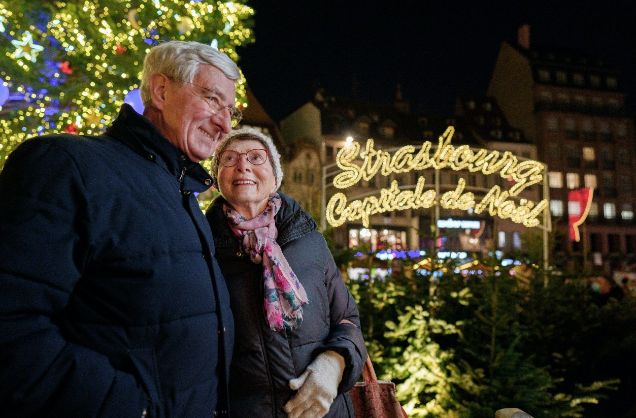 Strasbourg et le Noël des séniors